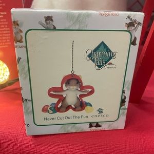 Fitz & Floyd Charming Tails “Never Cut Out The Fun” NIB